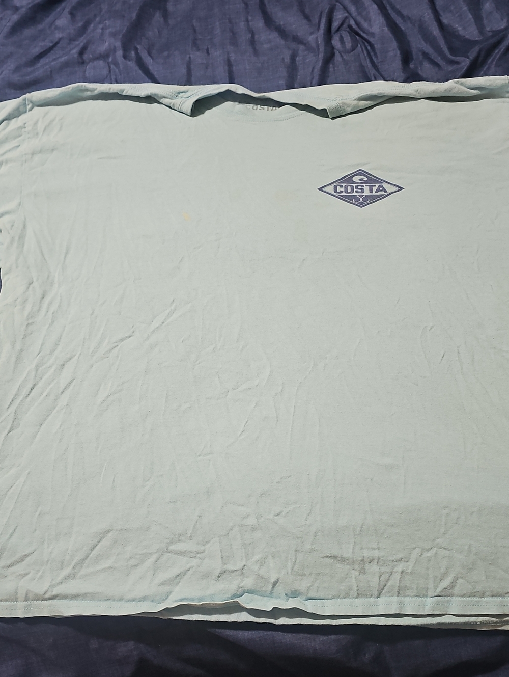 Costa Seafoam Small Chest Logo T‑Shirt